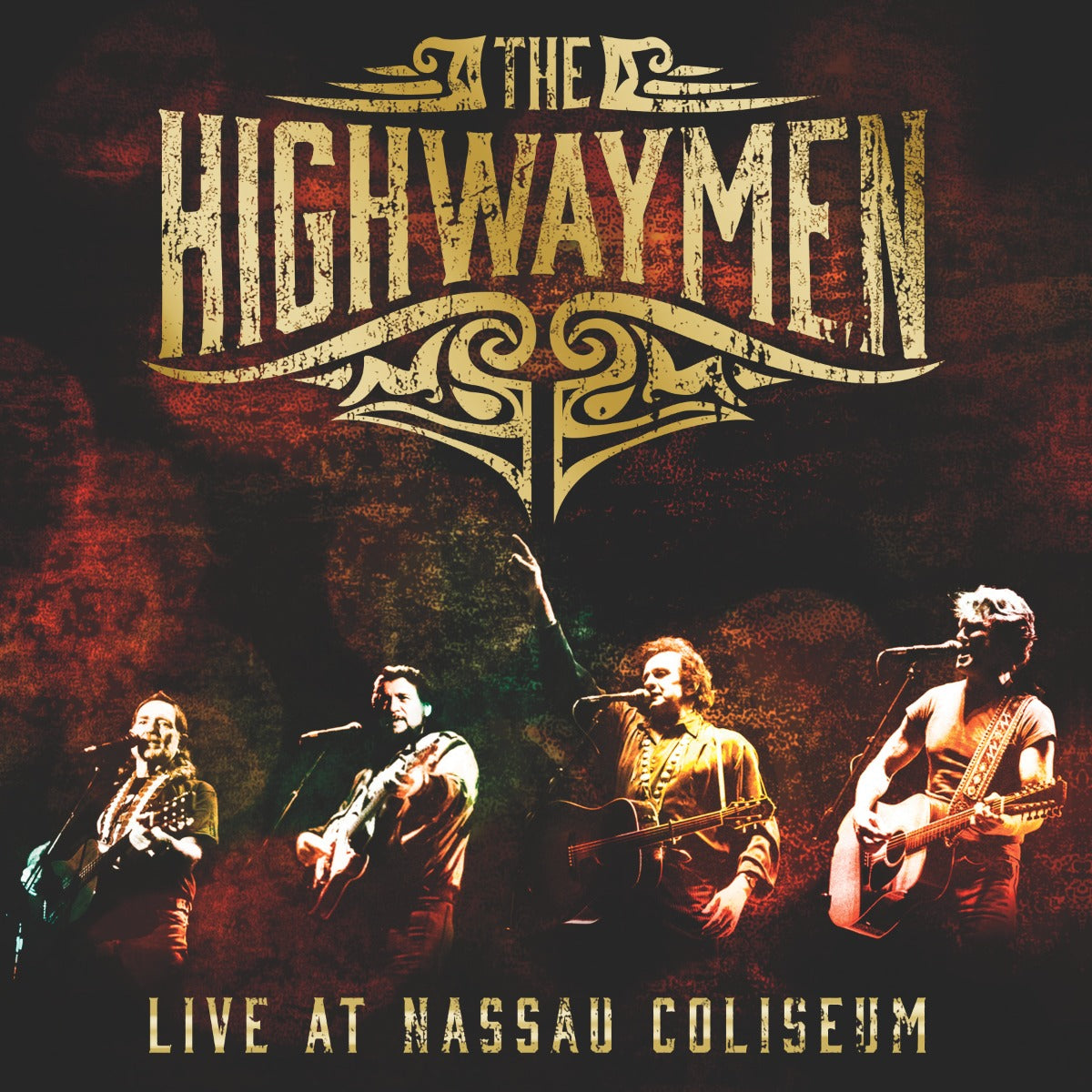 The Highwaymen en vivo en el Nassau Coliseum [Discos y LP]