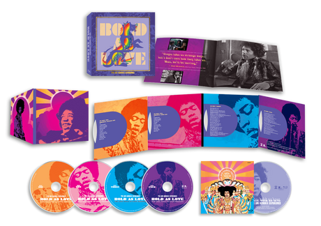 Bold As Love (4CD + Blu-Ray Box Set) (CD)