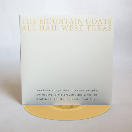 The Mountain Goats All Hail West Texas (Indie Exclusive, Colored Vinyl, Yellow, Gatefold LP Jacket, Reissue) [Records & LPs]