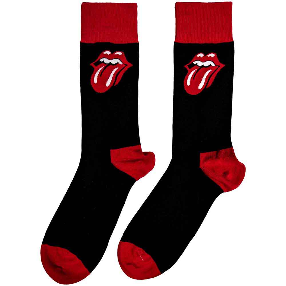 Calcetines con la lengua clásica de los Rolling Stones