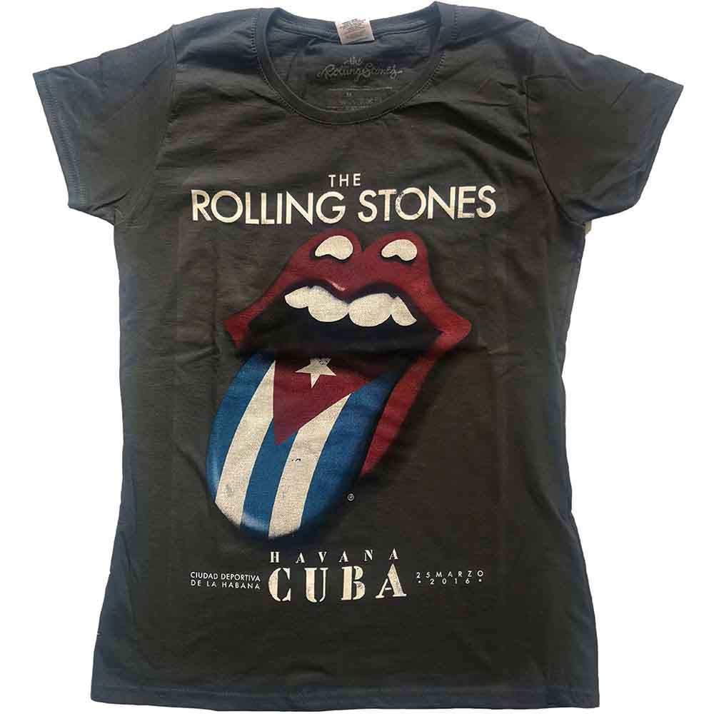 The Rolling Stones La Habana Cuba [Camiseta de manga corta]