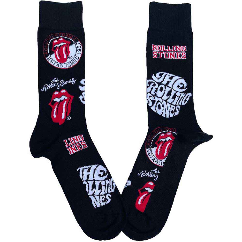 The Rolling Stones Logos [Socks]