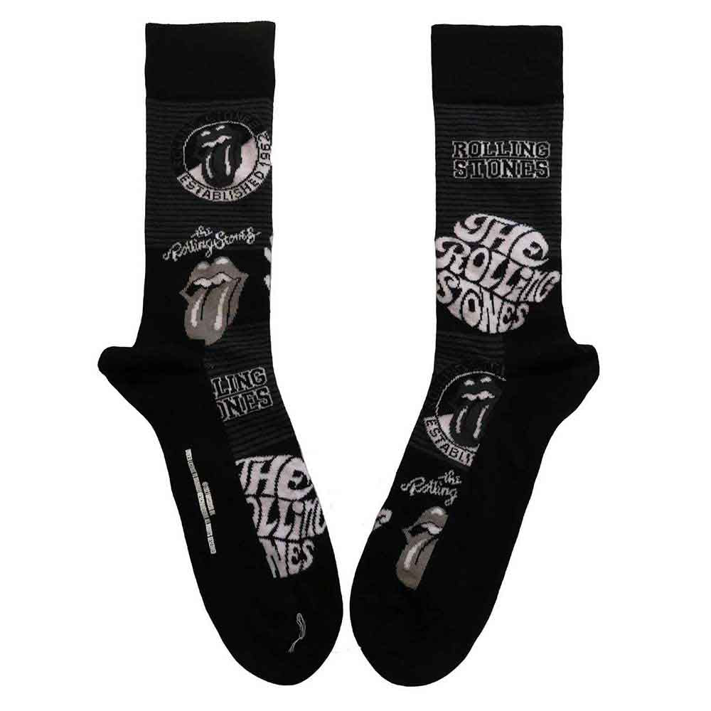 The Rolling Stones Mono Logos [Socks]