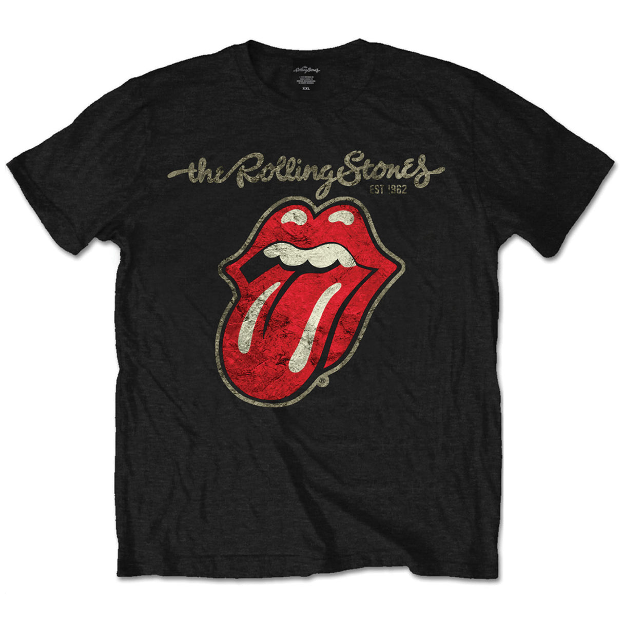 The Rolling Stones Plastered Tongue [T-Shirt]