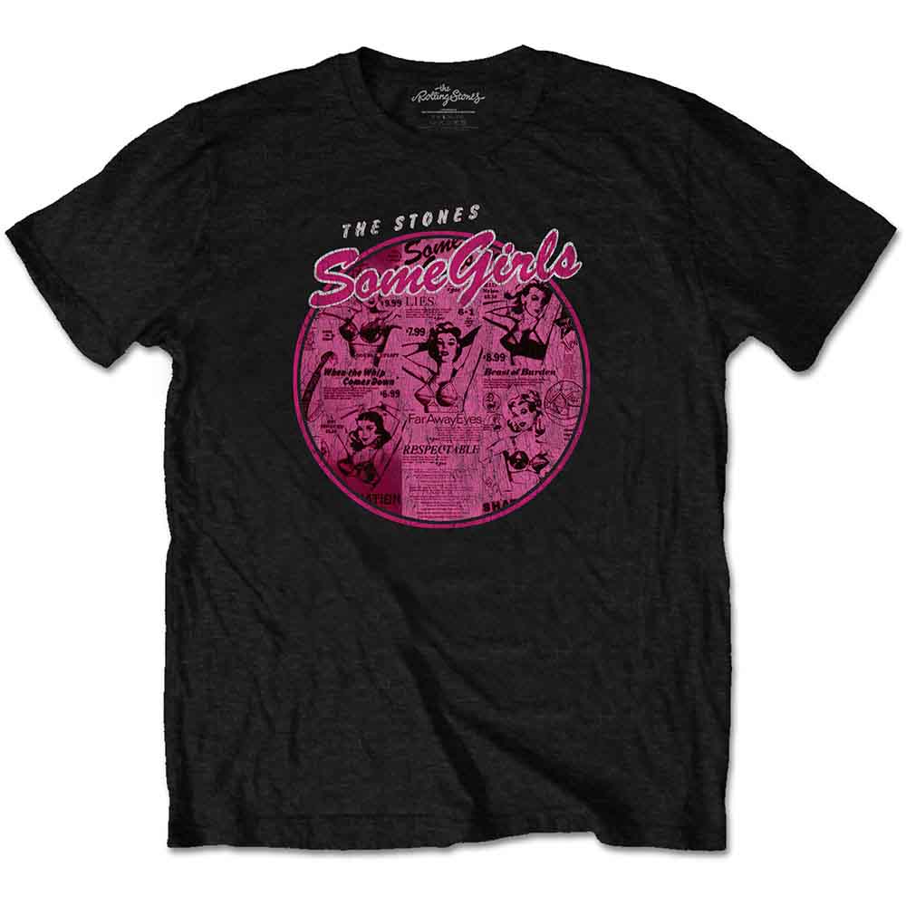 The Rolling Stones Some Girls Circle V.2. [T-Shirt]