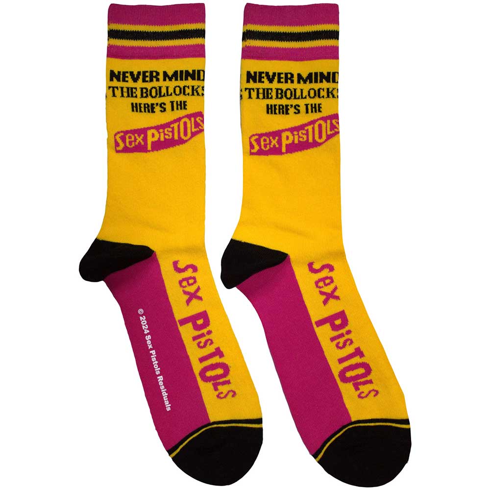 The Sex Pistols Never Mind The Bollocks Stripes [Socks]