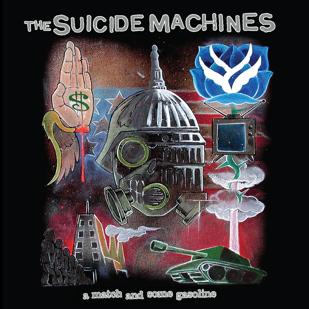 The Suicide Machines A Match and Some Gasoline (20 Year Anniversary Edition) (CLEAR VINYL) [Records & LPs]