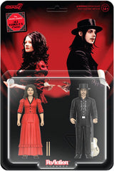 Super7 - White Stripes - ReAction Figures Wv1 - Get Behind Me Satan 2-Pack (Action Figure, Collectible) [Action Figure]
