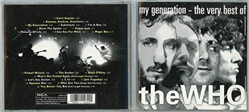 The Who - My Generation - The Very Best Of The Who (CD