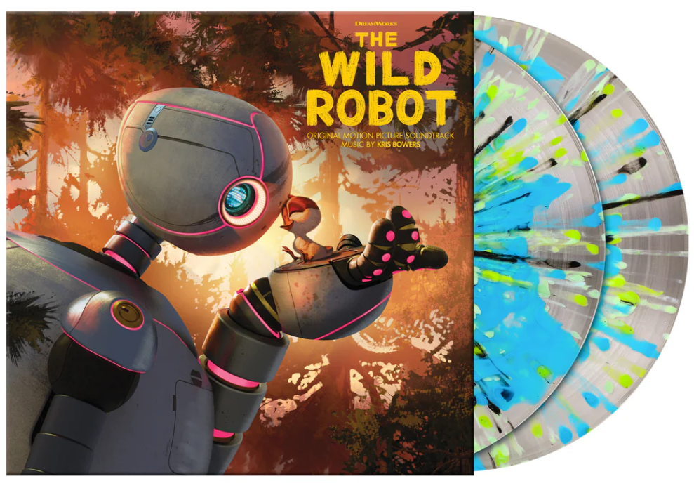 Kris Bowers THE WILD ROBOT Original Motion Picture Soundtrack Music (2LP Clear Splatter) [Records & LPs]