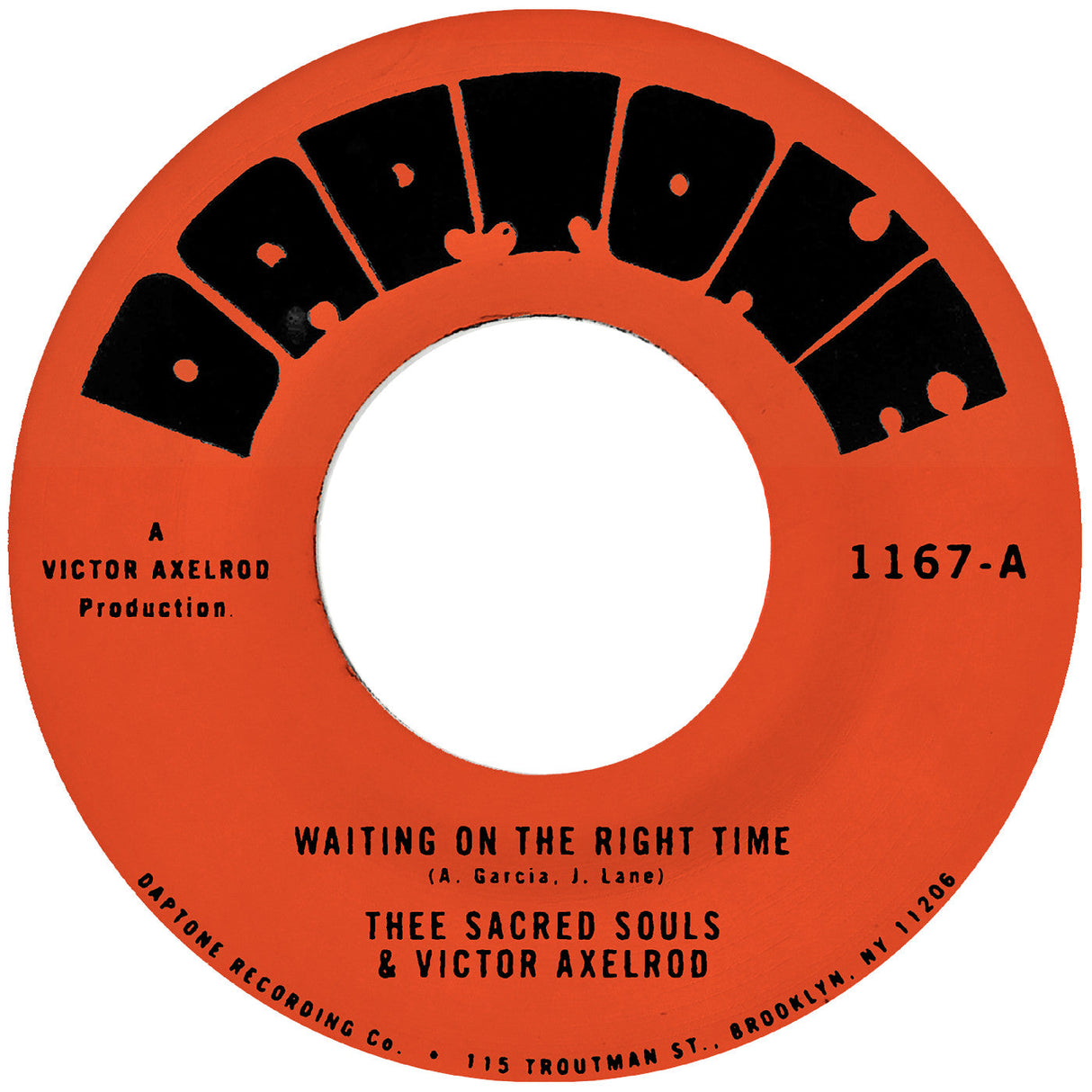 Thee Sacred Souls - Waiting On The Right Time B/W Waiting #2 [Vinyl]