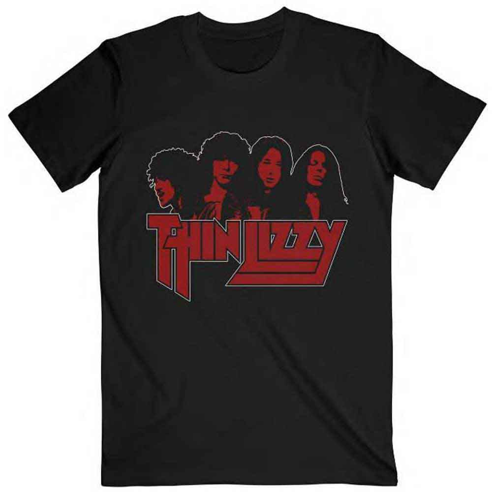 Thin Lizzy Band Photo Logo [T-Shirt]