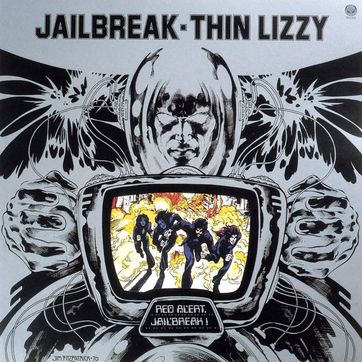 Thin Lizzy Jailbreak (Limited Edition, "Overmaster Orange" Colored Vinyl) [Vinyl] - Apocalypse Vinyl