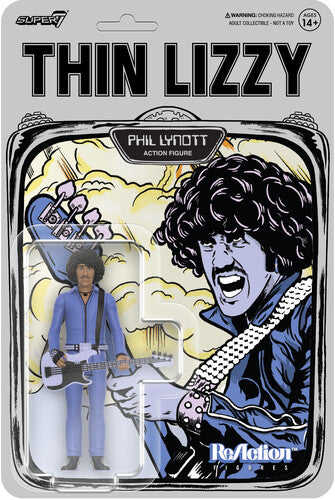 Super7 - Thin Lizzy: Phil Lynott- ReAction Figures Wv2 - Jailbreak (Action Figure) (Action Figure)