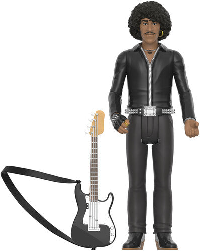 Thin Lizzy Super7 - Thin Lizzy Reaction Figures - Phil Lynott (Black Leather) (Collectible, Figure, Action Figure) [Music]