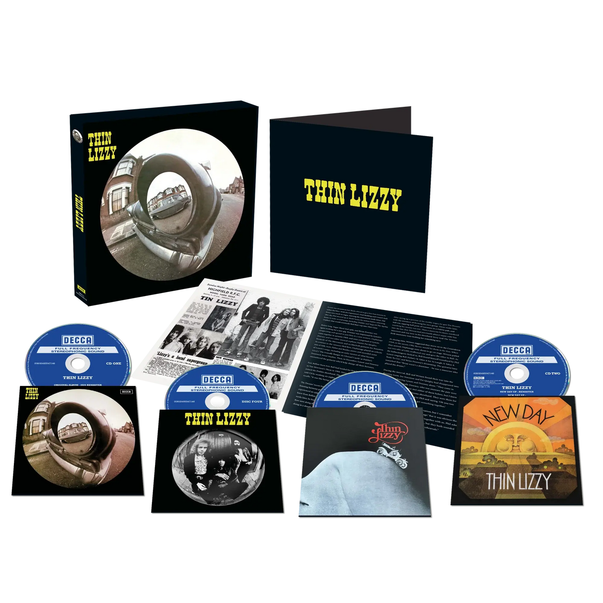 Thin Lizzy - Thin Lizzy (55Th Anniversary) [Super Deluxe 3 CD/Blu-Ray Audio] [CD]