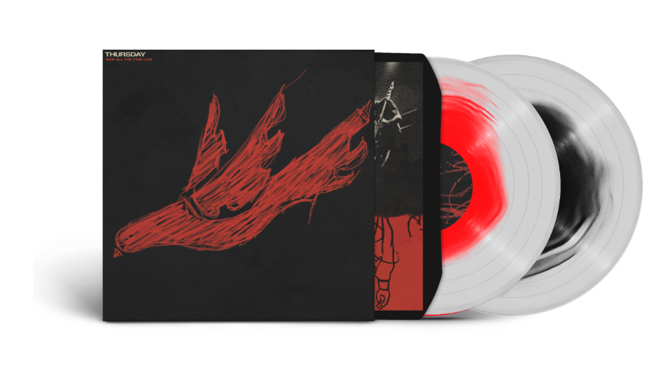 Thursday War All The Time (Live) (20th Anniversary Edition, Color in Color: Opaque Red in Clear) (2 Lp's) [Vinyl] - Apocalypse Vinyl