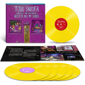 Todd Snider - Best Of All My Songs (Indie Exclusive Box Set) [Yellow Vinyl] [6LP] [Vinyl]