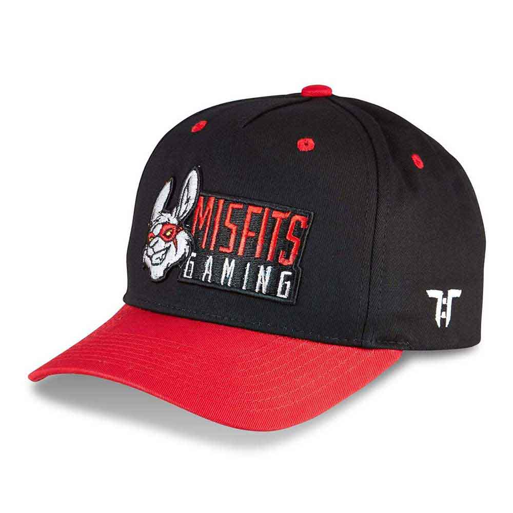 Gorra de béisbol con visera roja de Tokyo Time Misfits Gaming