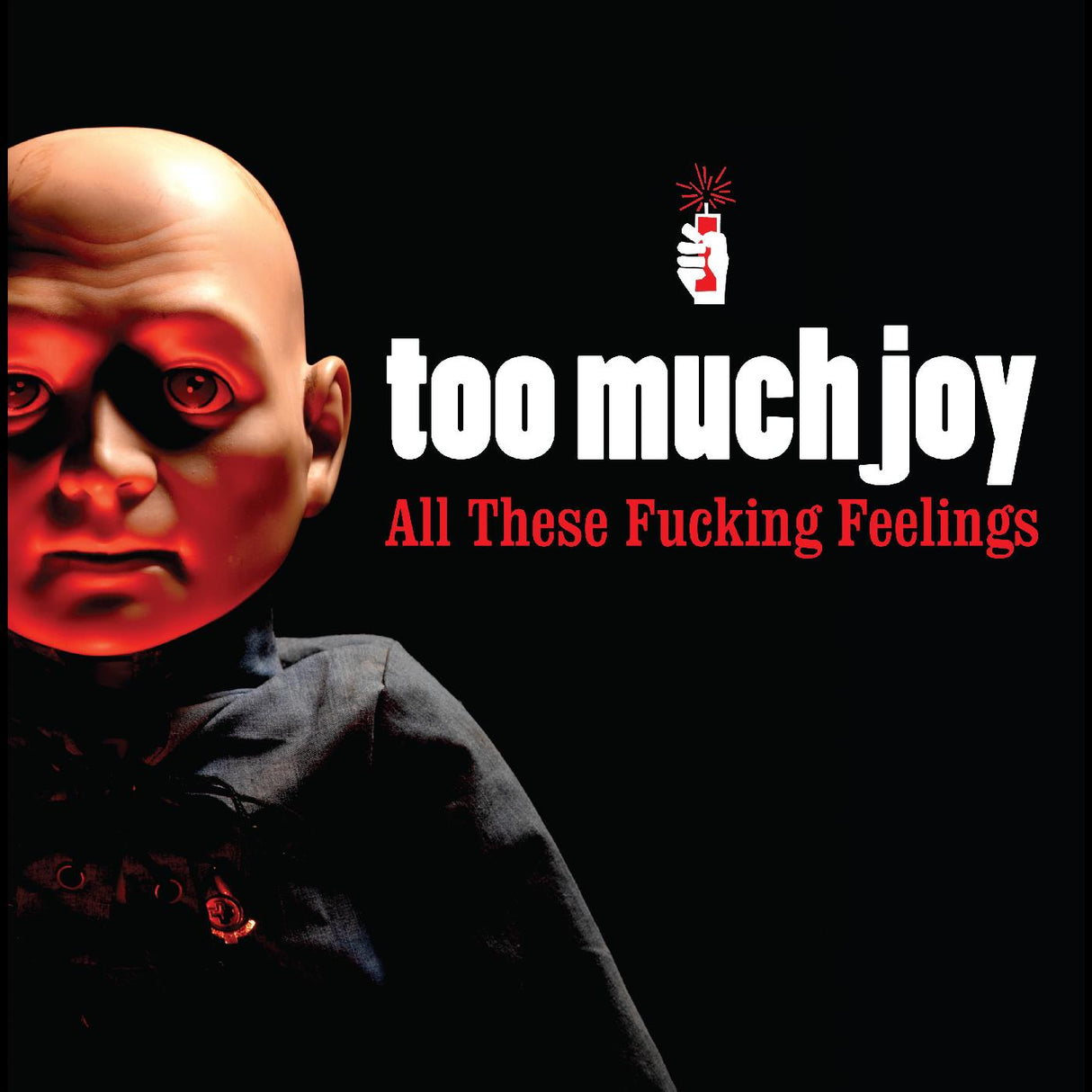 All These Fucking Feelings (CLEAR WITH RED SPLATTER VINYL) (Vinyl)