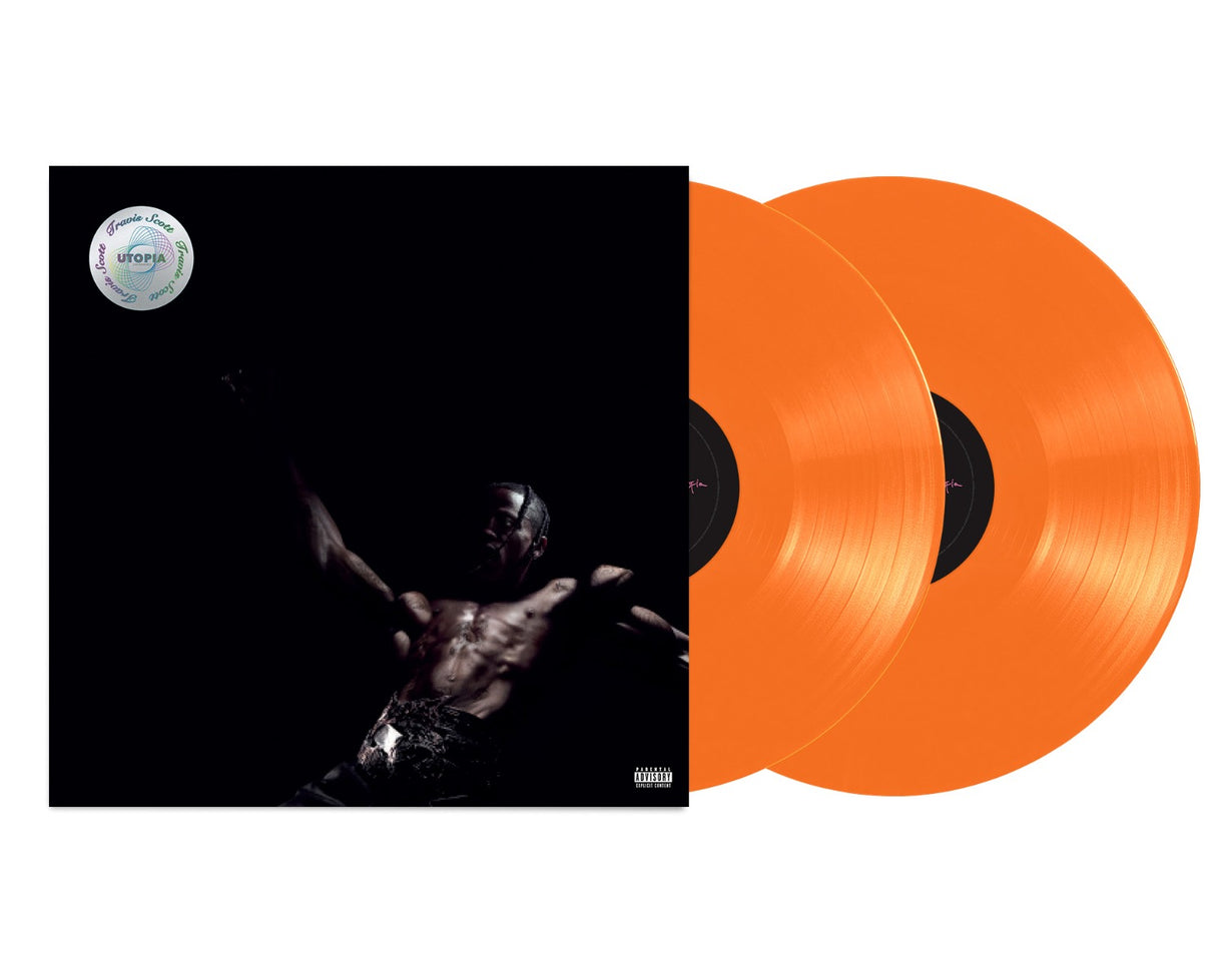 Travis Scott UTOPIA [Explicit Content] (Indie Exclusive, Orange) [Records & LPs]