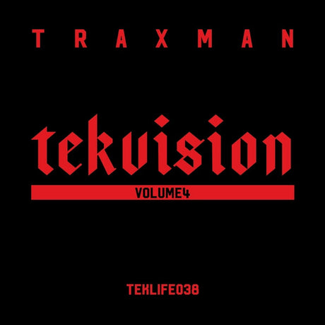 Traxman - Tekvision Volume 4 [LP] [Vinyl]