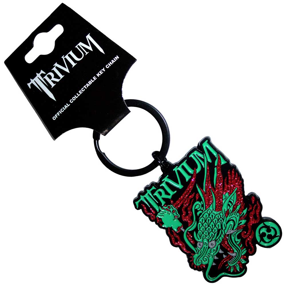 Trivium Deadmen Dragon Head [Keychain]