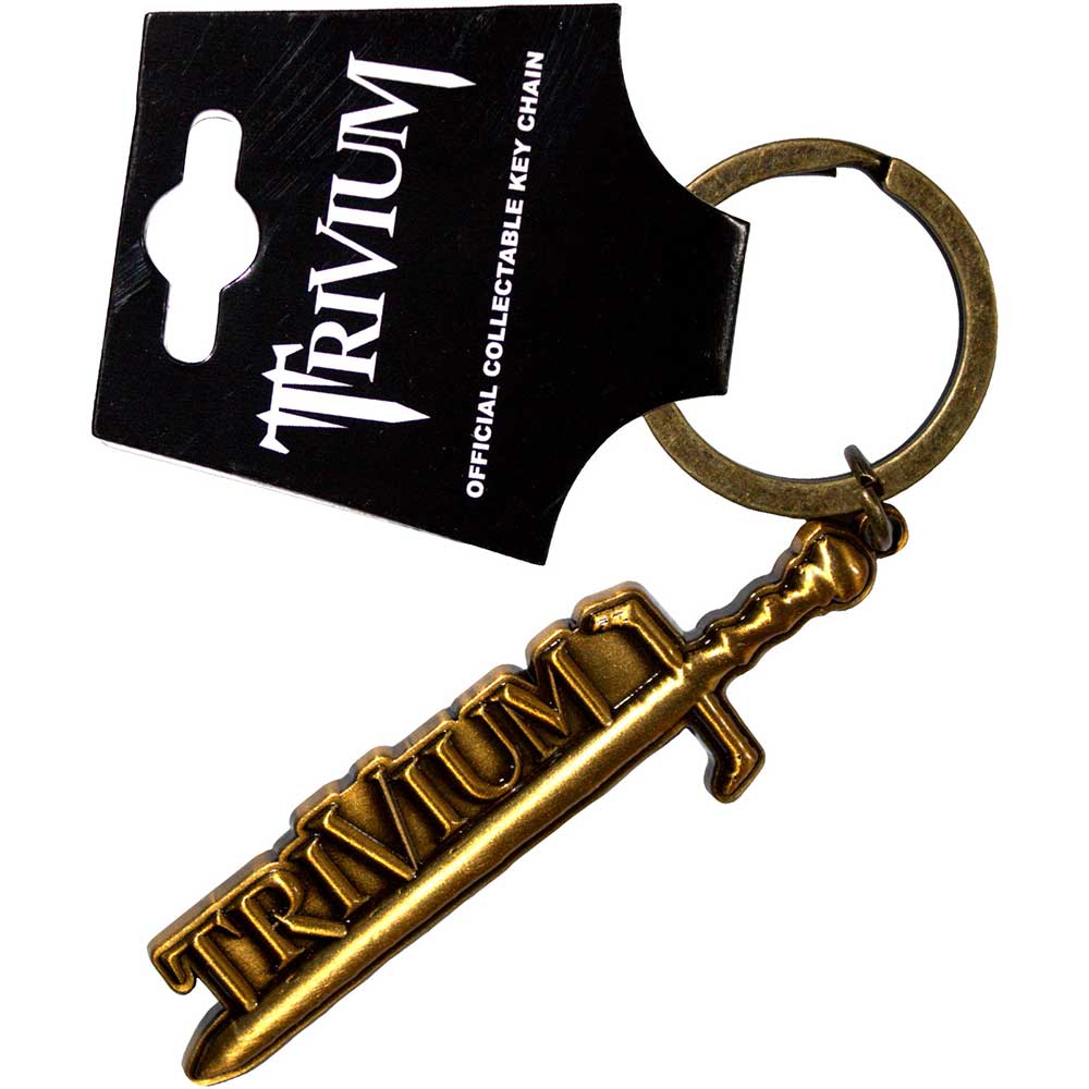 Trivium Gold Sword [Keychain]