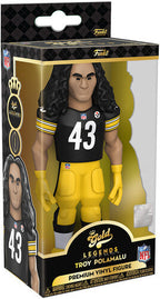 Troy Polamalu - FUNKO GOLD 5 NFL LEGENDS: Steelers - Troy Polamalu (Styles May Vary) (Vinyl Figure) [Action Figure]