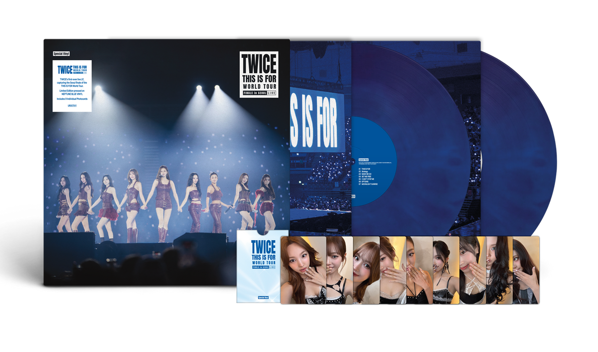 TWICE - Twice Special Vinyl (This Is For) World Tour Finale In Seoul - Live [Neptune Blue Vinyl] [2LP] [Vinyl]