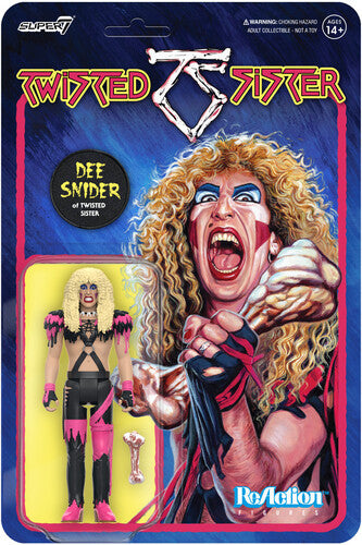 Twisted Sister Super7 - Twisted Sister - ReAction - Dee Snider (Collectible, Figure, Action Figure) [Music]