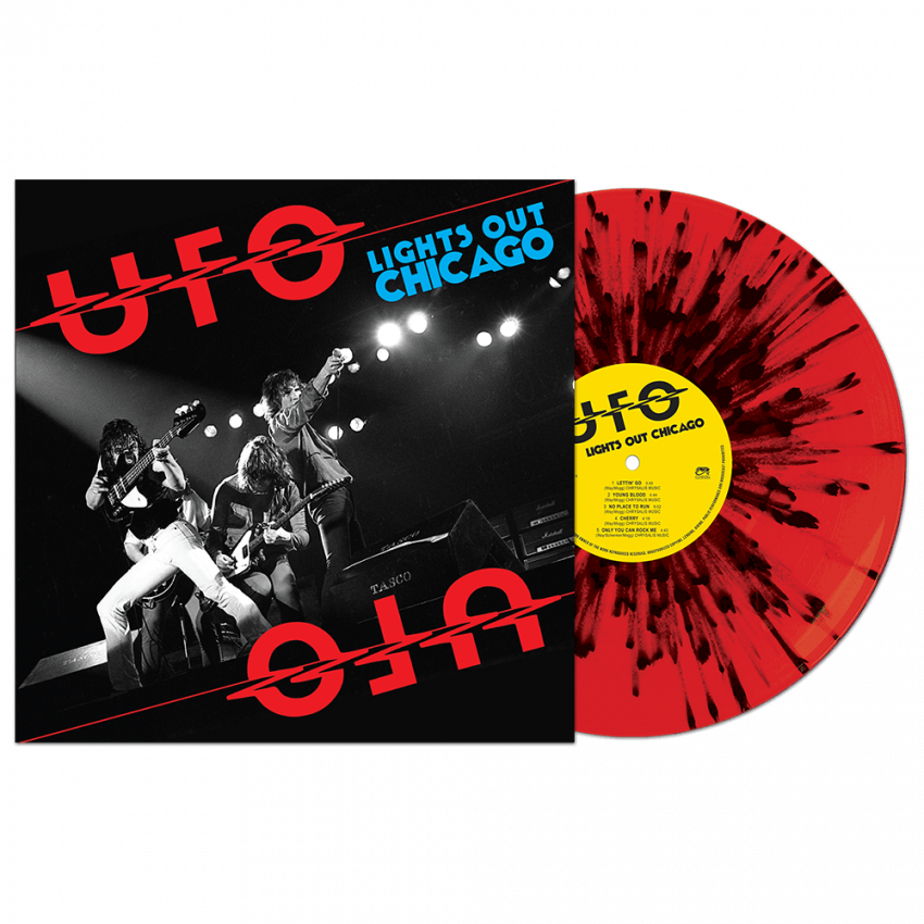 Lights Out IN Chicago (Limited Edition,Colored Vinyl, Red & Black Splatter) (Vinyl)