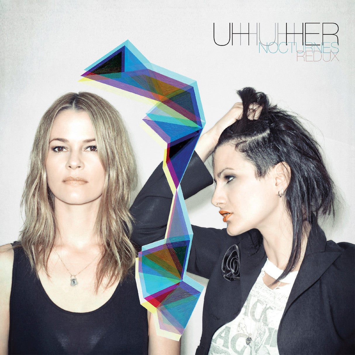 Uh Huh Her - Nocturnes: Redux (Goth Confetti Vinyl) [Vinyl]