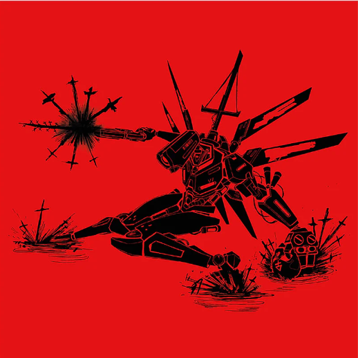 Ultrakill Soundtrack Volume 1: Infinite Hyperdeath (3LP Blood Red) (Vinyl)