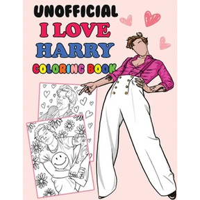 Unofficial I Love Harry Coloring Book: Harry S Fan Gift Coloring Book