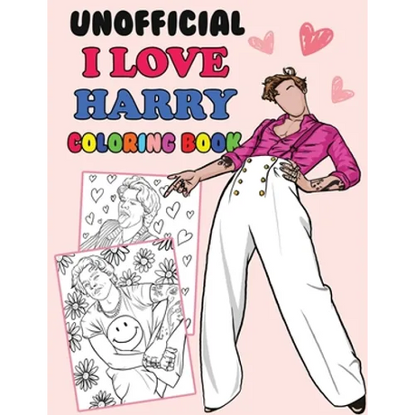 Unofficial I Love Harry Coloring Book: Harry S Fan Gift Coloring Book