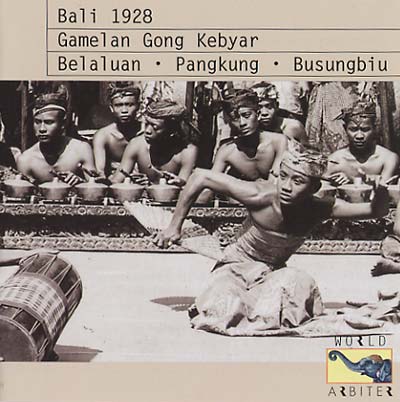 Bali 1928: Gamelan Gong Kebyar (CD)