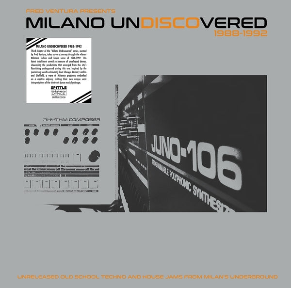 Fred Ventura Presents Milano Undiscovered 1988-1992 - Unreleased (Vinyl)