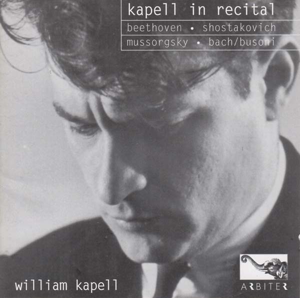 Kapell in Recital (CD)