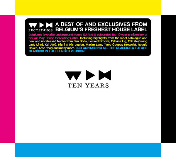 We Play House Recordings 10 Years (CD)