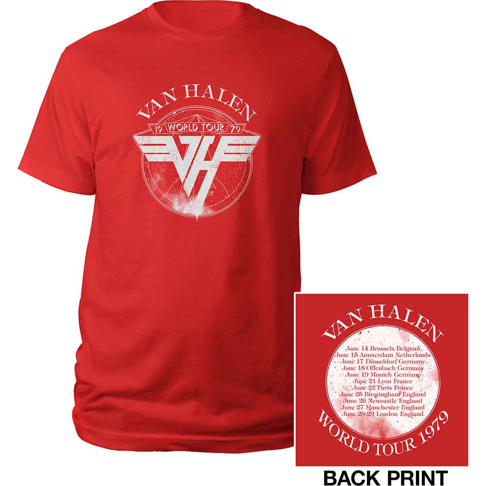 Gira de Van Halen 1979 [Camiseta]