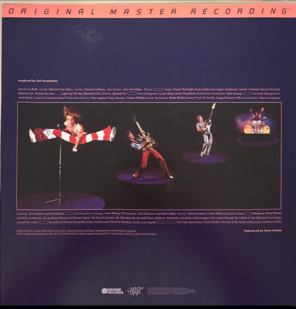 Van Halen Van Halen II (2LP Box Mofi SuperVinyl) [唱片和密纹唱片]