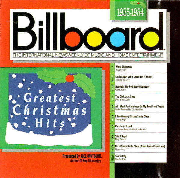 Billboard Greatest Christmas Hits: 1935-1954 [CD]