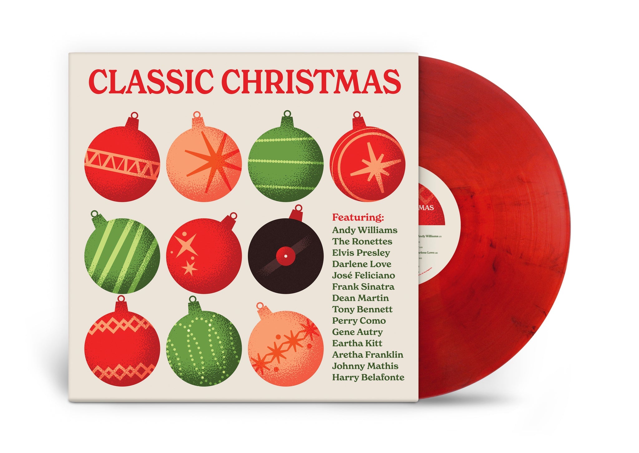 Various Artists - Classic Christmas [Vintage Ornament Red Vinyl] [Vinyl]