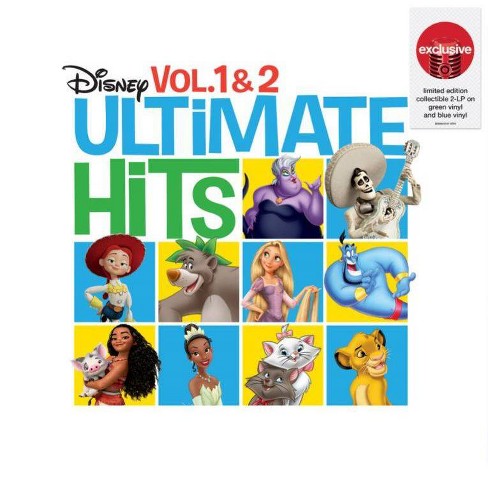 Various Artists Disney Ultimate Hits Vol.1 & 2 (Limited Edition, Green & Blue Vinyl) (2 Lp's) [Records & LPs]