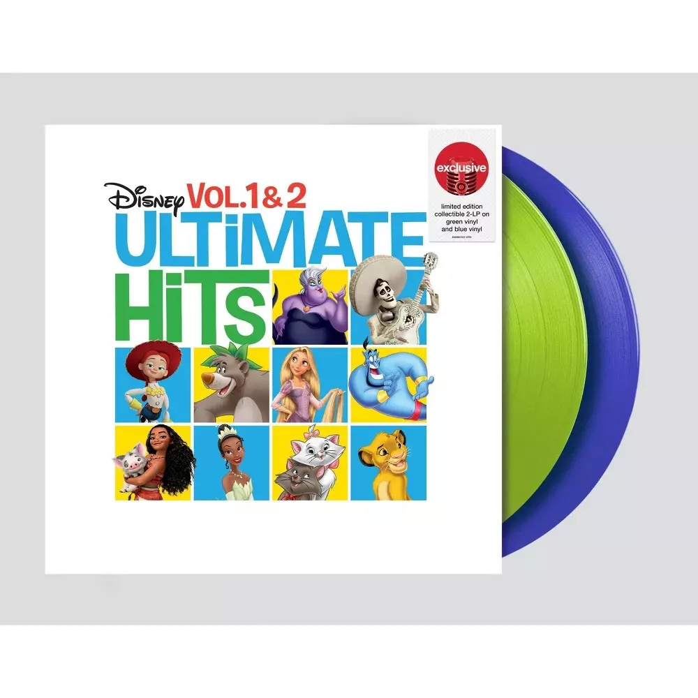 Various Artists Disney Ultimate Hits Vol.1 & 2 (Limited Edition, Green & Blue Vinyl) (2 Lp's) [Records & LPs]