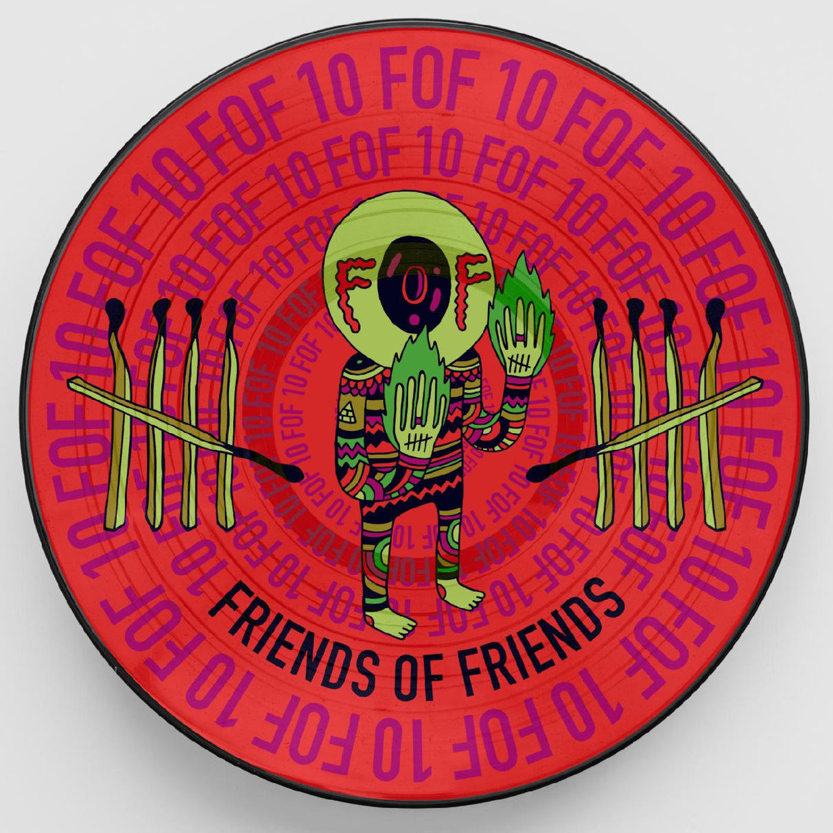 Friends of Friends at 10 (PICTURE DISC) (Vinyl) - Apocalypse Vinyl