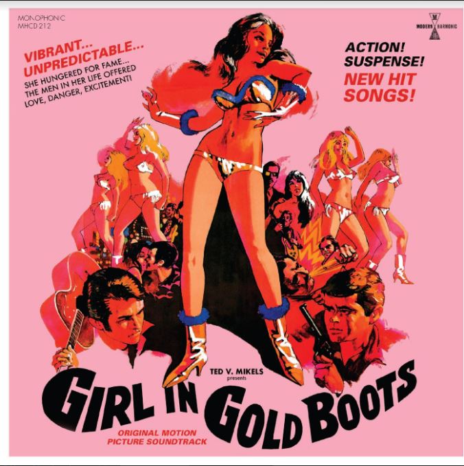 Girl In Gold Boots Original Motion Picture Soundtrack (GOLD VINYL + DVD) (Vinyl)