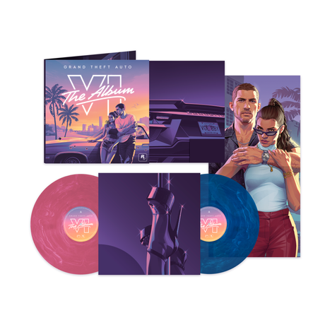 Various Artists - Grand Theft Auto Vi: The Album (Original Soundtrack) (Indie Exclusive) [Pink, Blue Marble] [Vinyl]