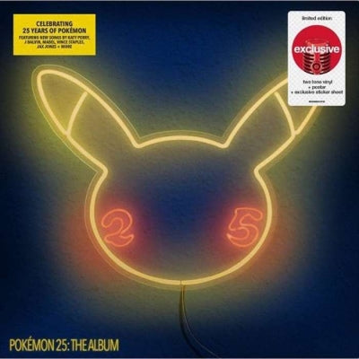 Various Artists Pokemon 25: The Album (Limited Edition, Two-Tone Vinyl, Poster) [Records & LPs]